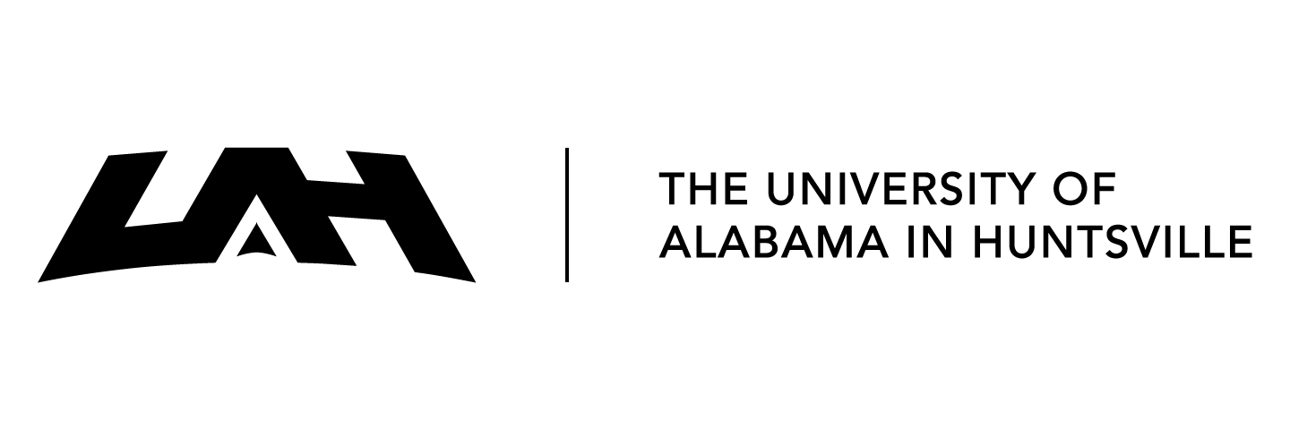 UAH Logo Black Type