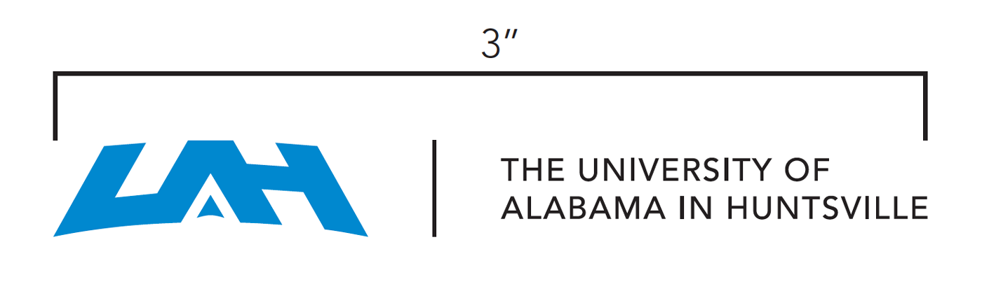 minimum logo size requirements diagram