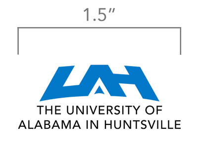 minimum logo size requirements diagram