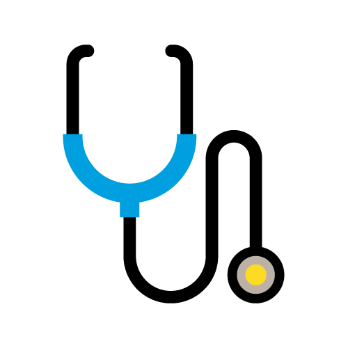 graphic illustration of a stethoscope