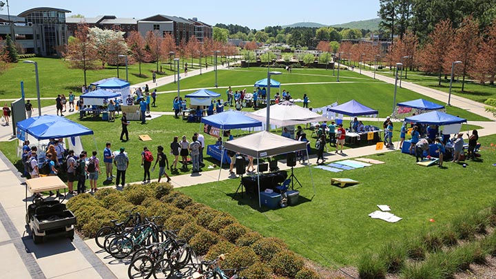 aerial view for uah fresh check day