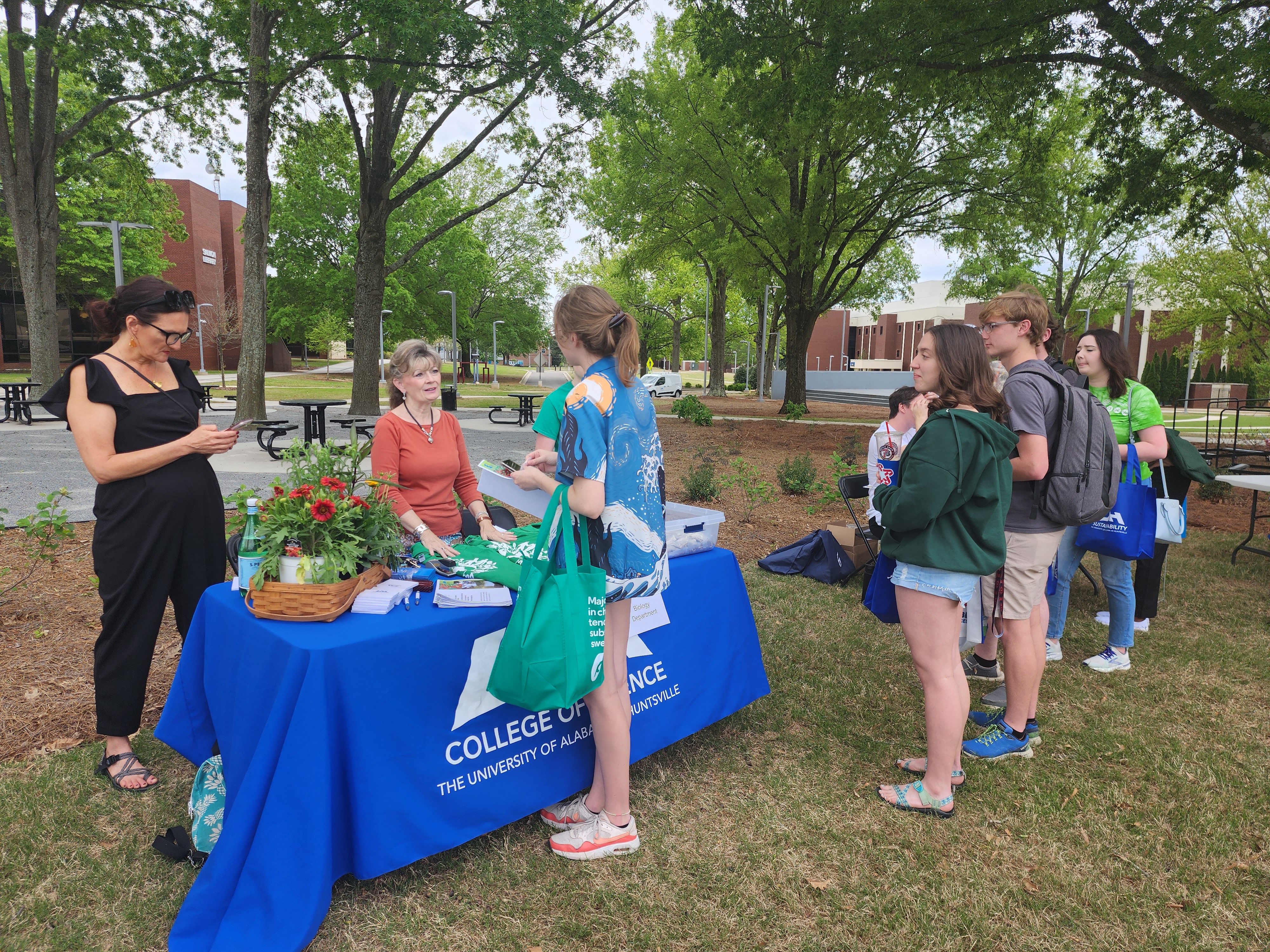 UAH sustainability bash participants