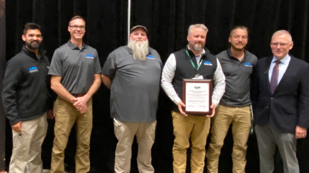 2024 Professional Grounds Management Society (PGMS) Star Award won by UAH Facilities & Operations Grounds Team