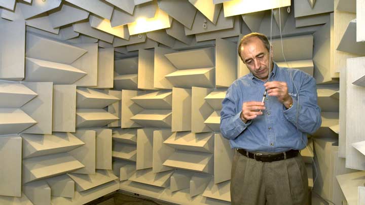 Padded sound room