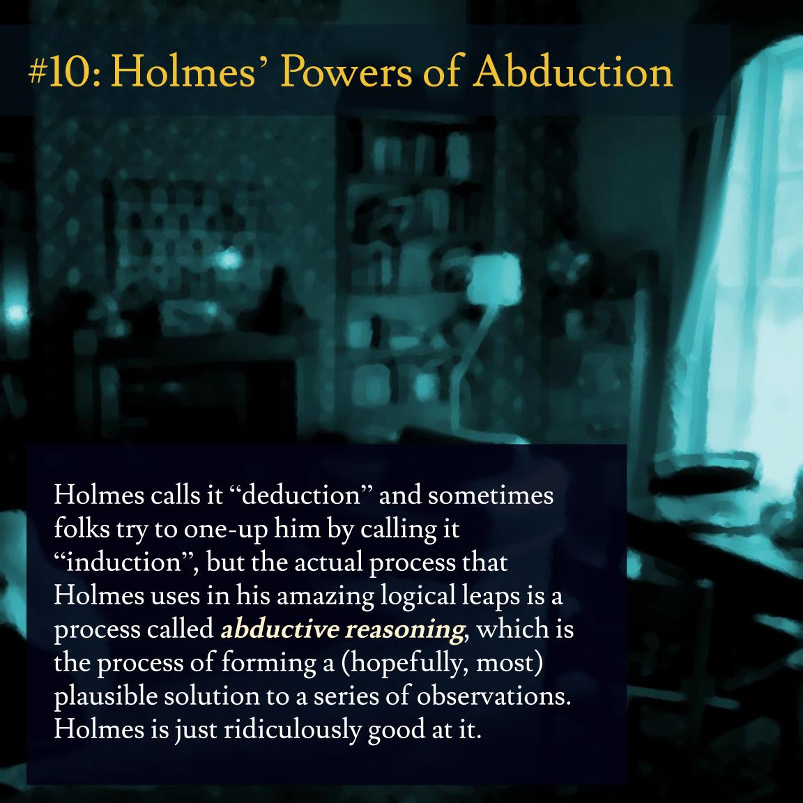 10 holmes powers of abduction
