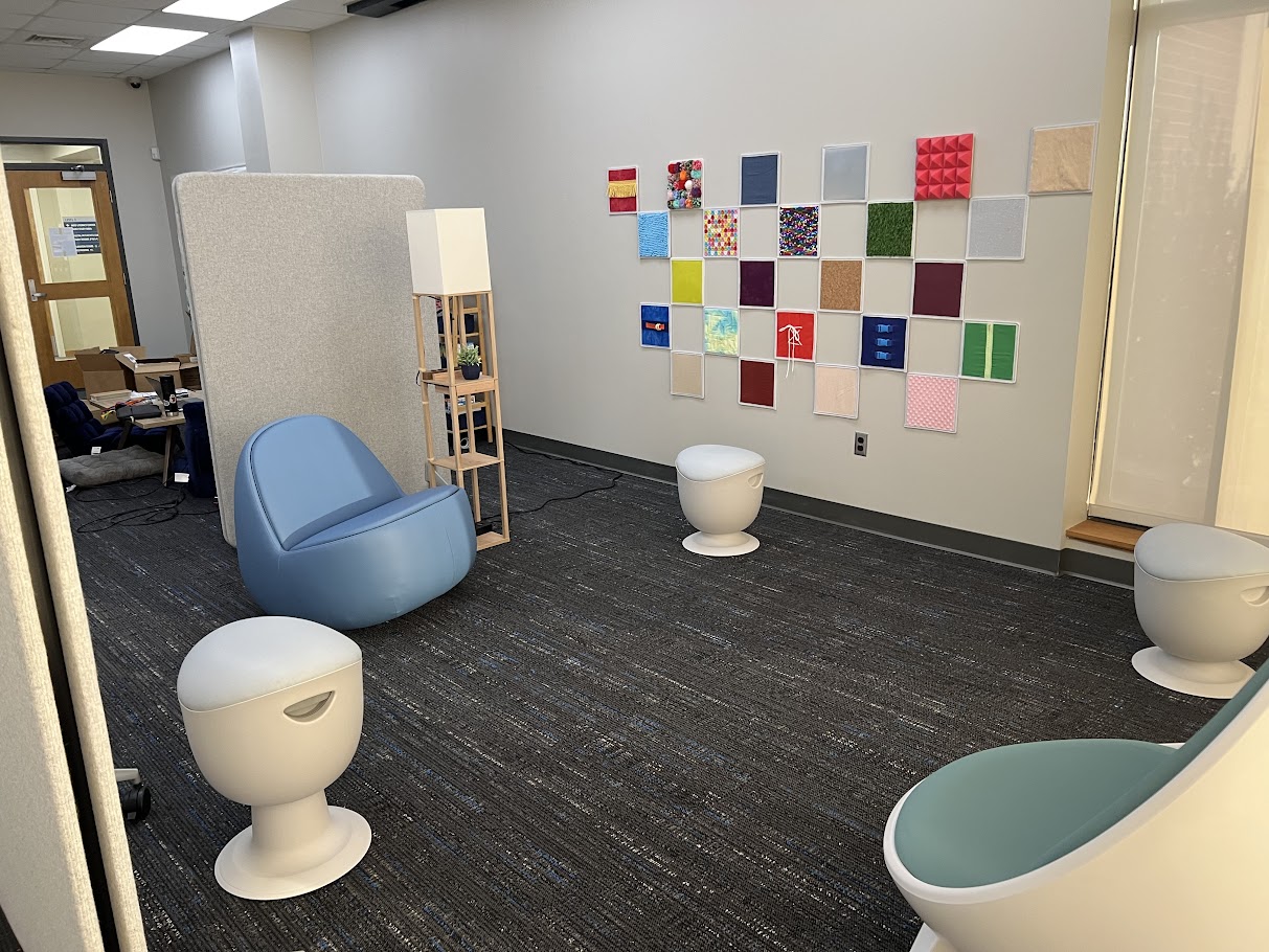 The rocking quadrant for those who like to fidget and move while sitting.