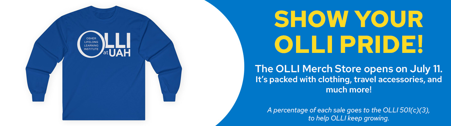 Link to OLLI Merch Store