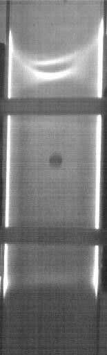 Water droplet in plasma without streamers