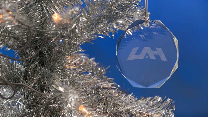 UAH christmas ornaments