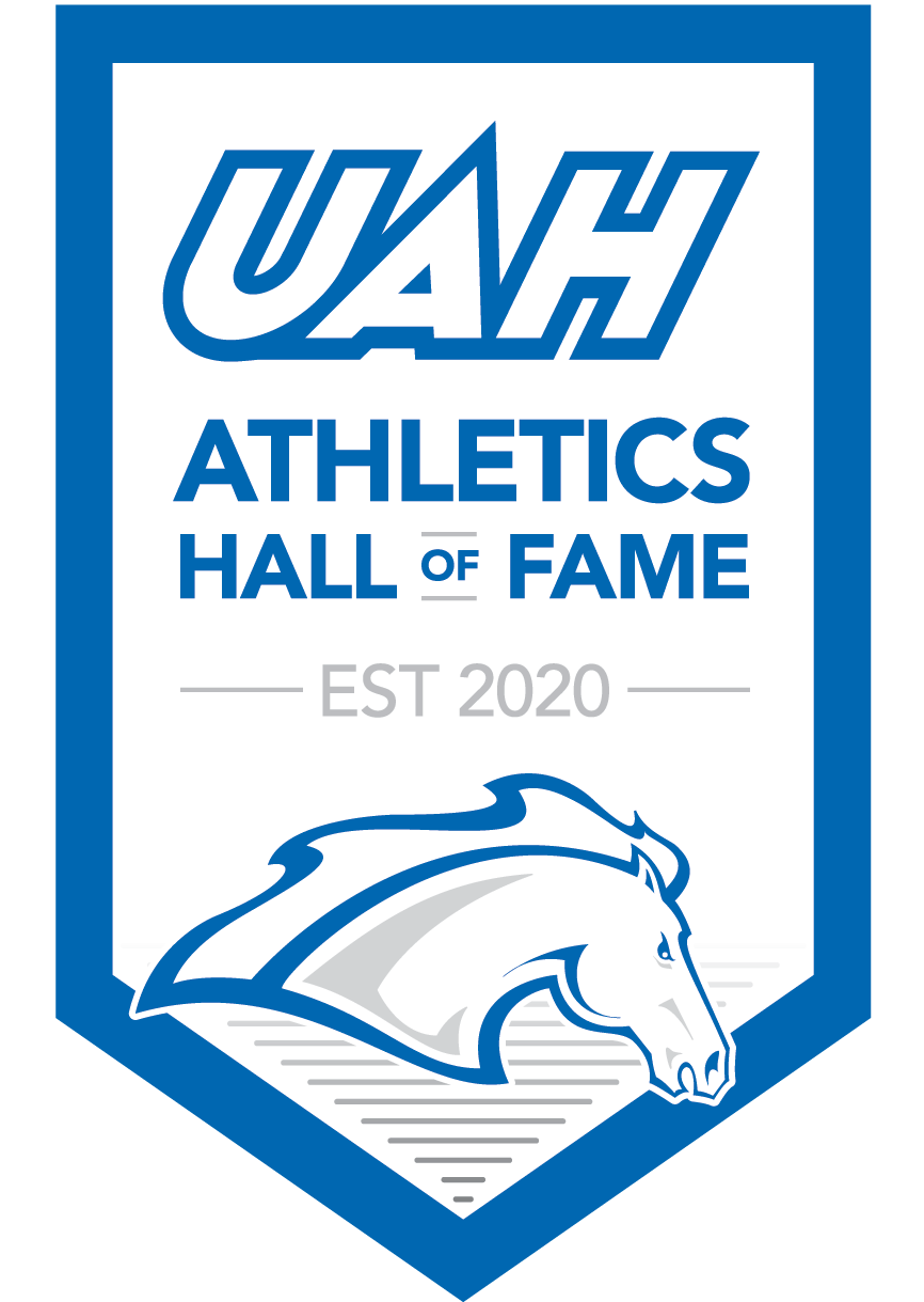 UAH Athletics Hall of Frame Graphic