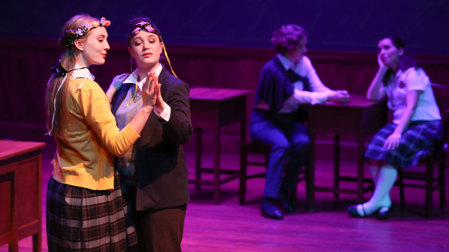 UAH students perform a play by William Shakespeare