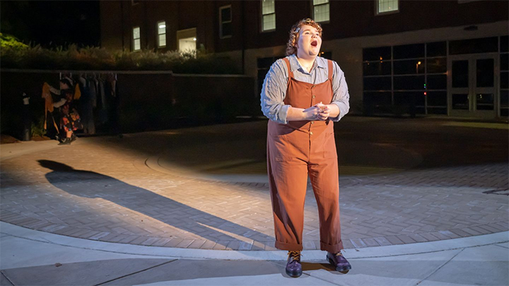 production photo of Our Town at UAH