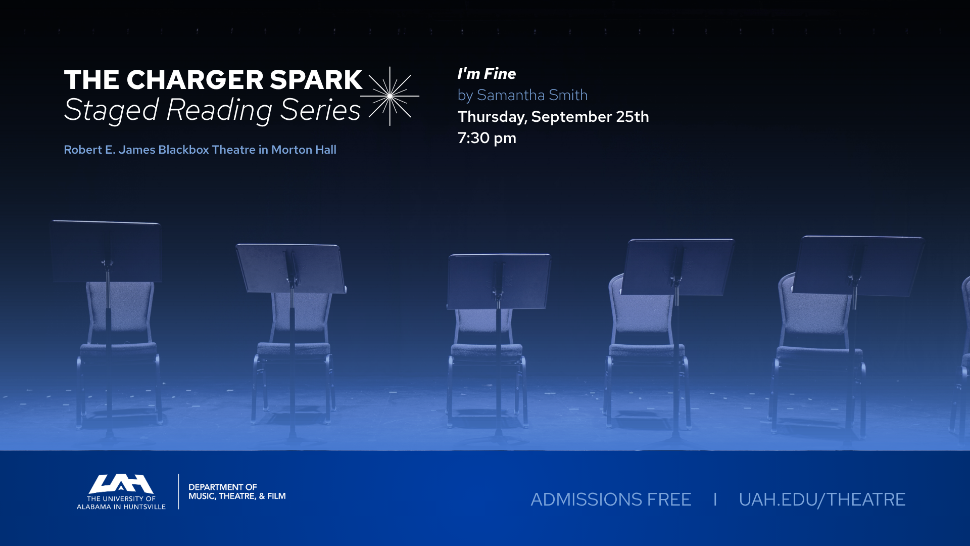 the charger spark staged reading series im fine
