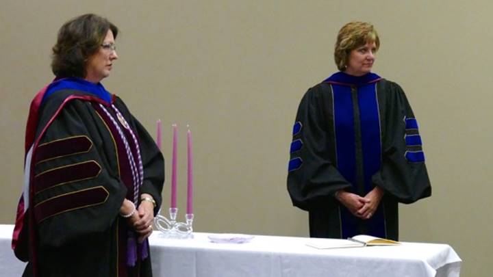 Dr. Ann Bianchi and Dr. Ellise Adams.