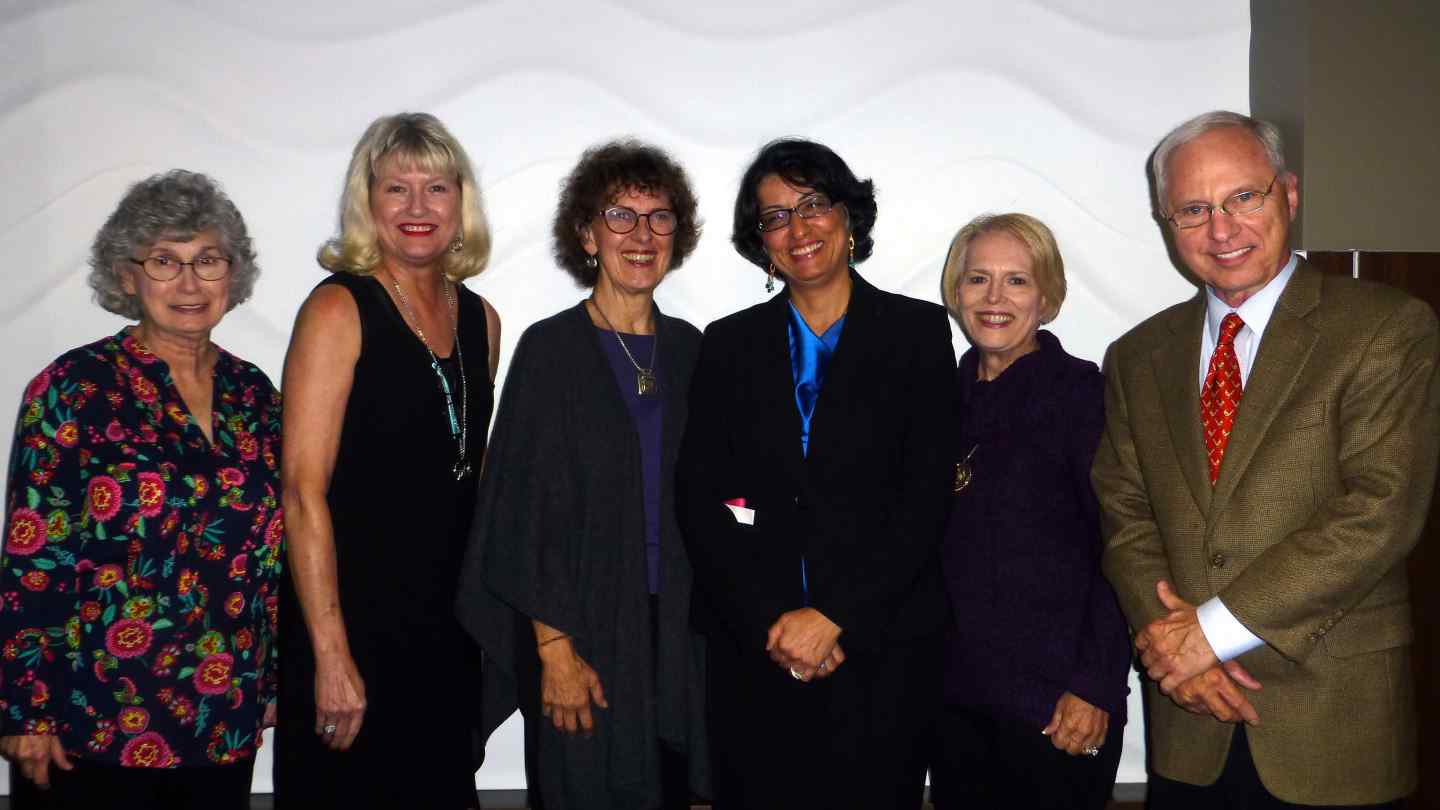 Left to Right: Charlene Roberson, Marsha Adams, Barbara Sattler, Azita Amiri, Marilyn Sullivan, John Zeigler