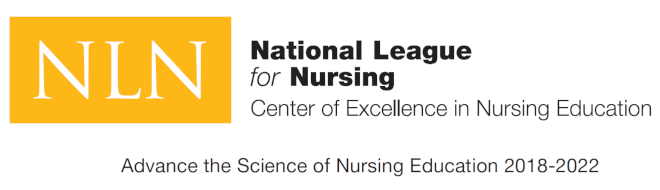 Awarded by the National League for Nursing, Center of Excellence in Nursing Education for 2018 to 2022