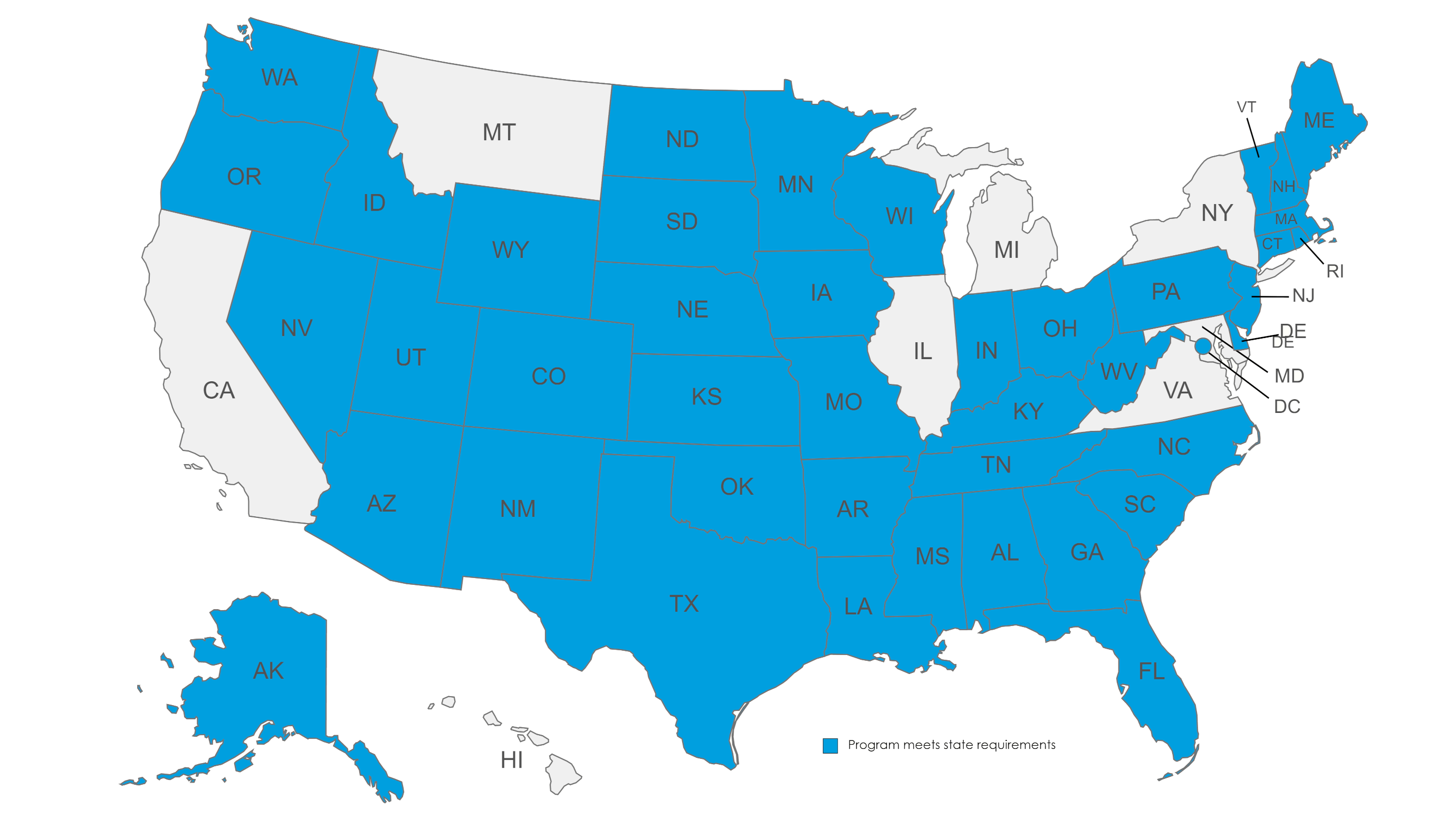 compatible states map