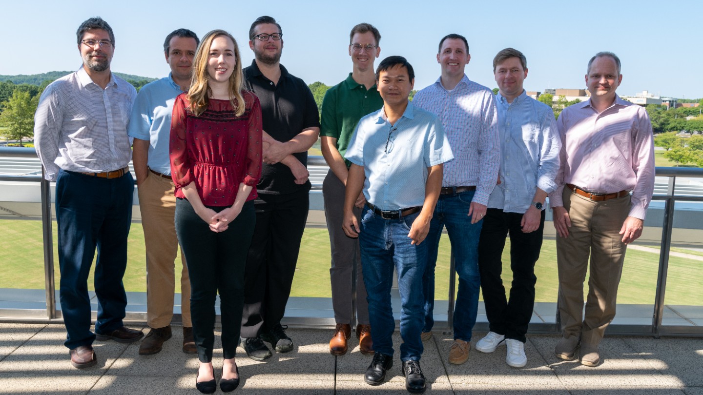 College of Science new faculty members after attending the first of four meetings as part of the Science Faculty Scholars program. ?>