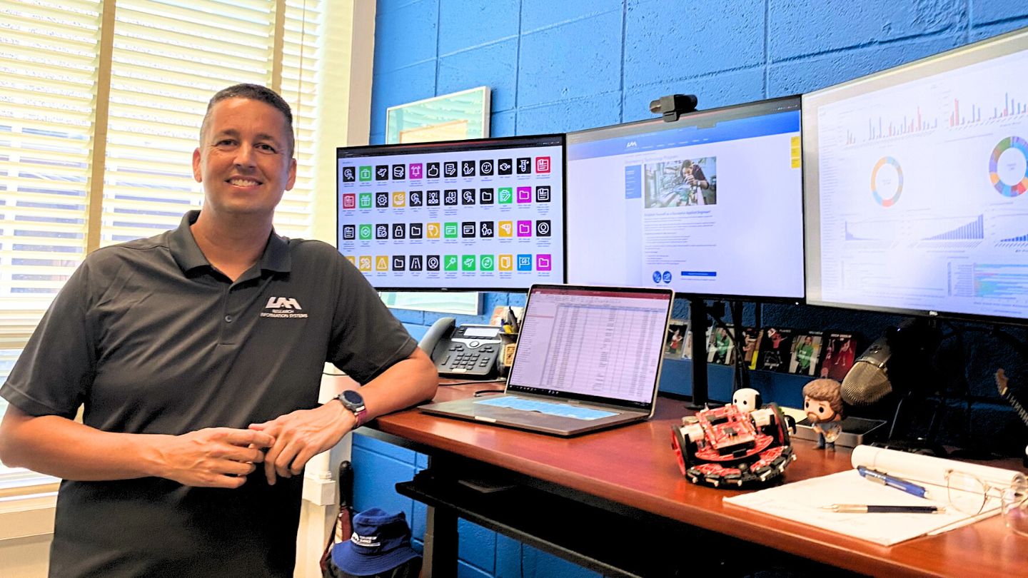 Scott Sandlin at the Research Information Systems Office.