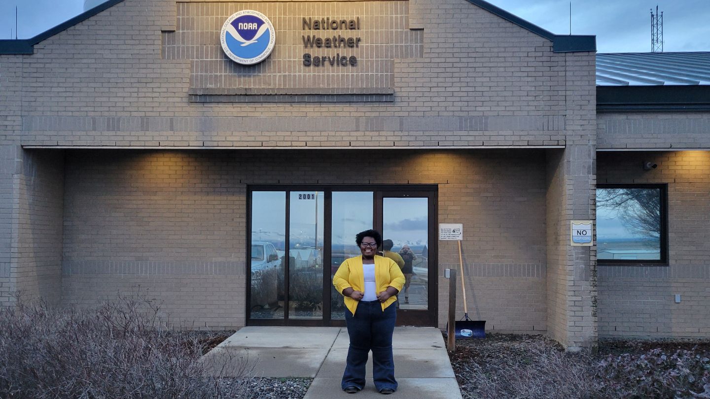 Mariama Feaster, Atmospheric and Earth science graduate