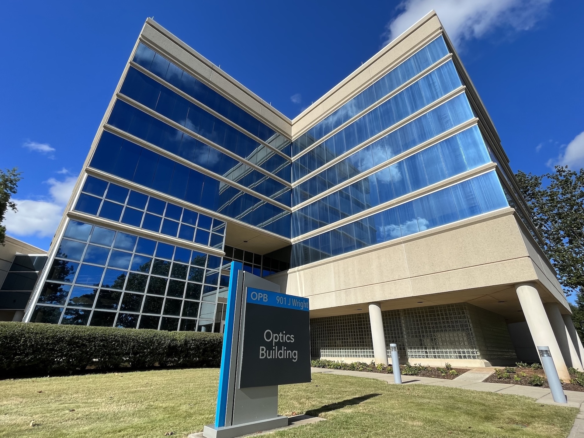 The Optics Building at UAH