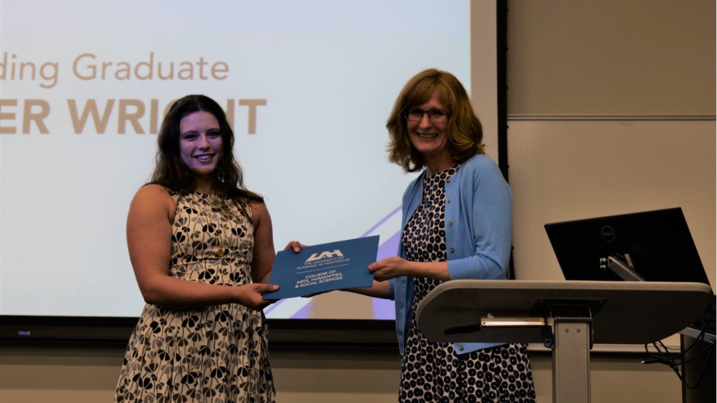 UAH College of Arts, Humanities, & Social Sciences Honors & Scholarship
