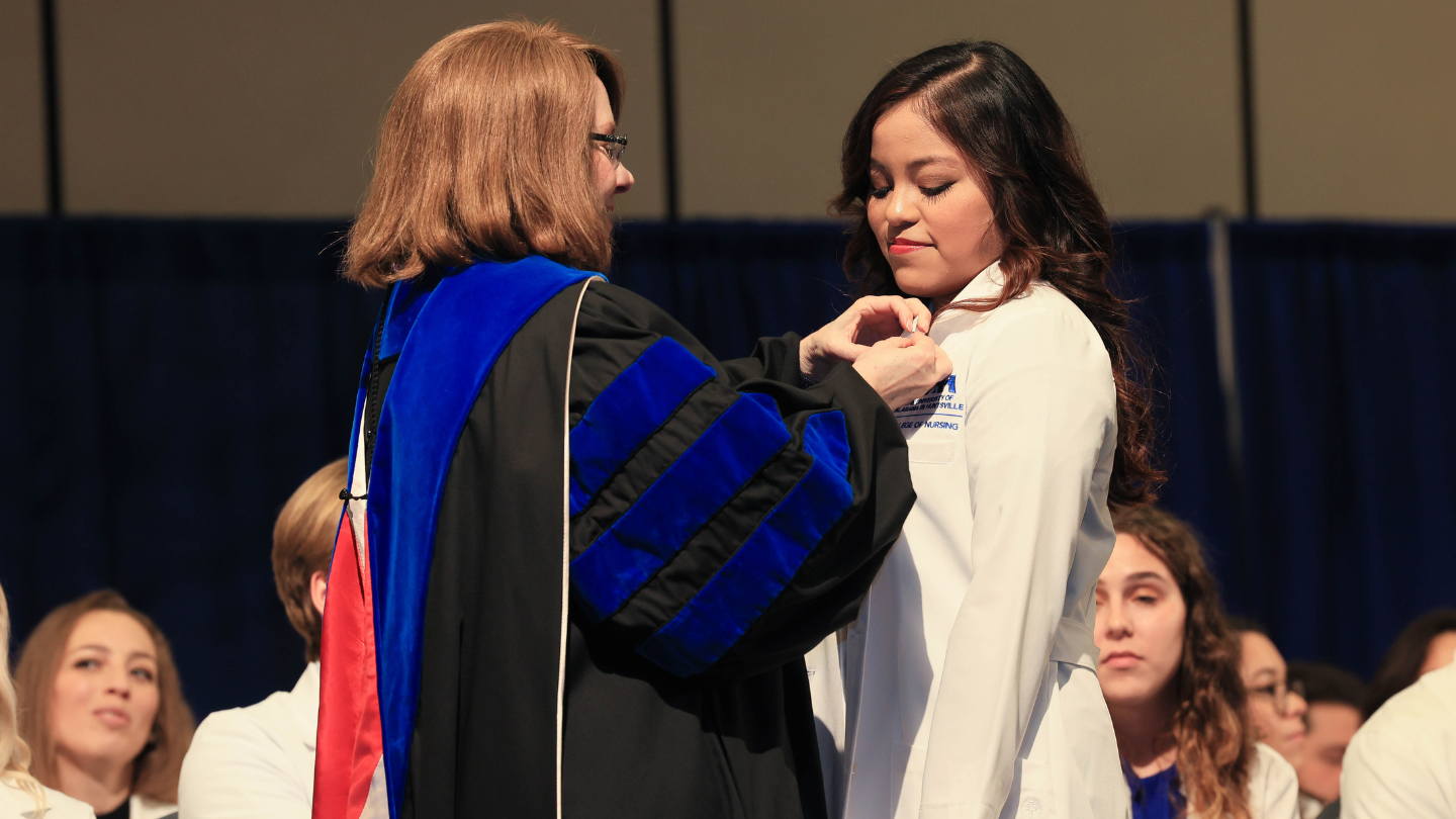 student receives bsn pin