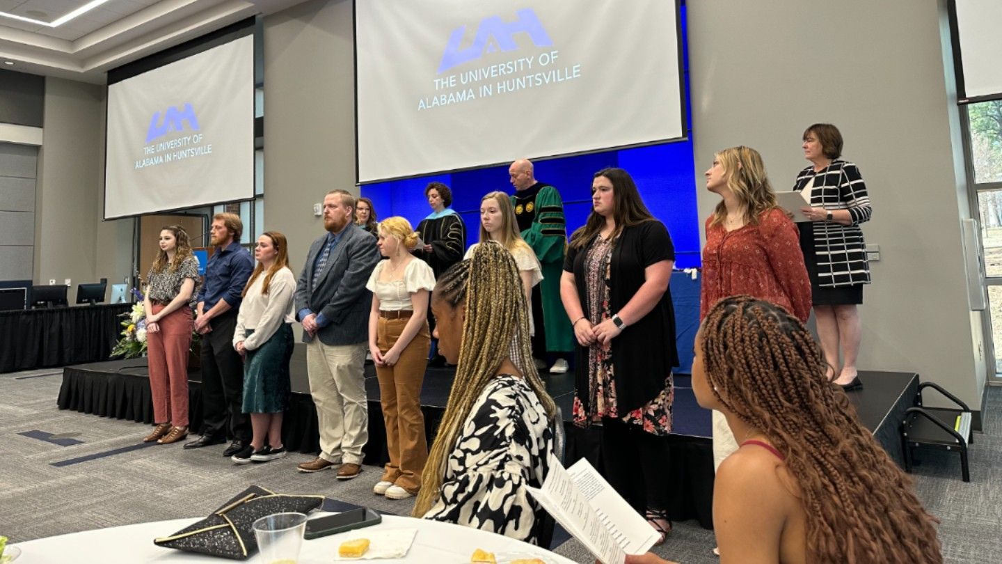 Kappa Delta Pi inductees at Honors Day 2023