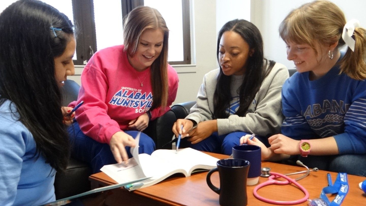 Living Learning Community Students work together
