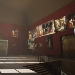 Museum exhibit in VR from serious games design