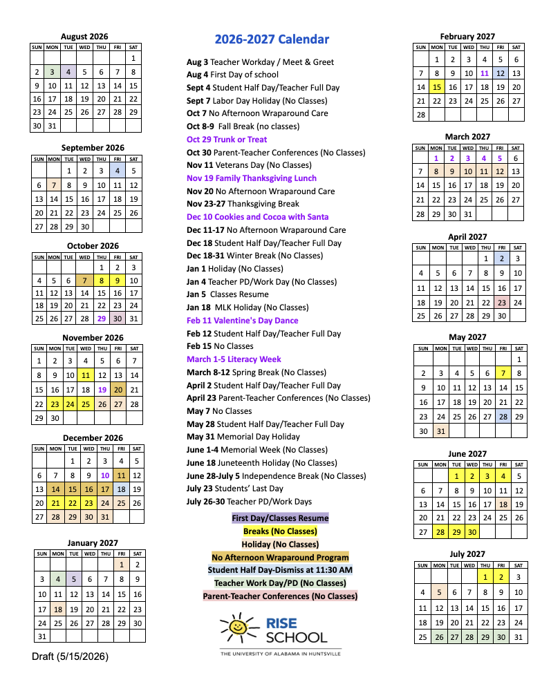 Picture of 2026-2027 Calendar