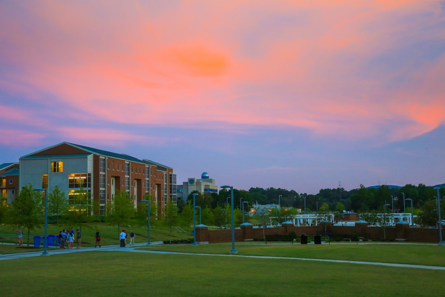 Greenway sunset