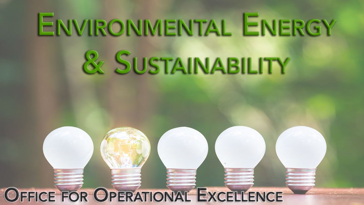 Environmental Energy & Sustainability Graphic