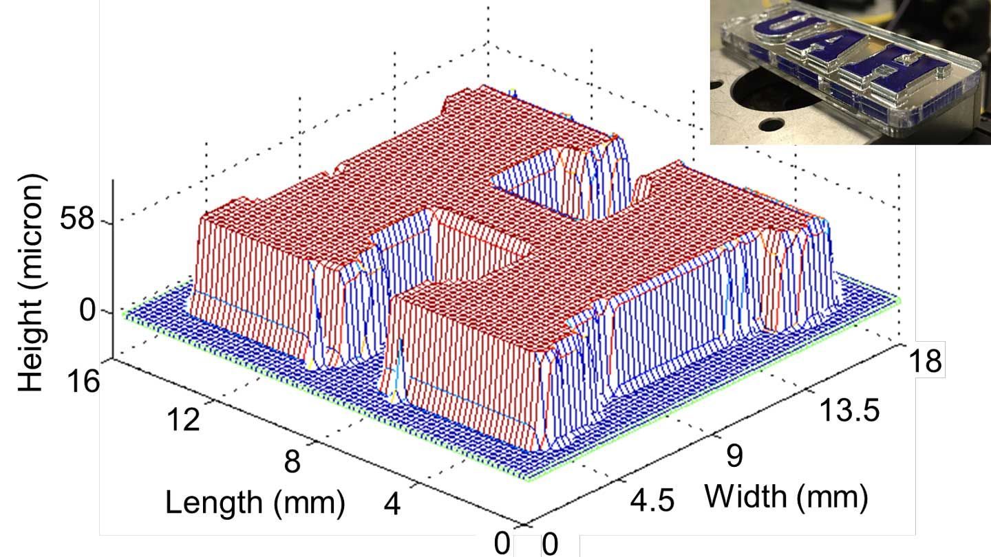 a 3d graphic of the letter 