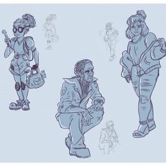 Character Design Concepts | Elizabeth Berhow '19