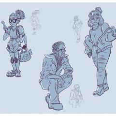 Character Design Concepts | Elizabeth Berhow '19