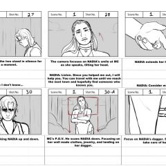 Aamnesiac Storyboard | Leah Owens '21