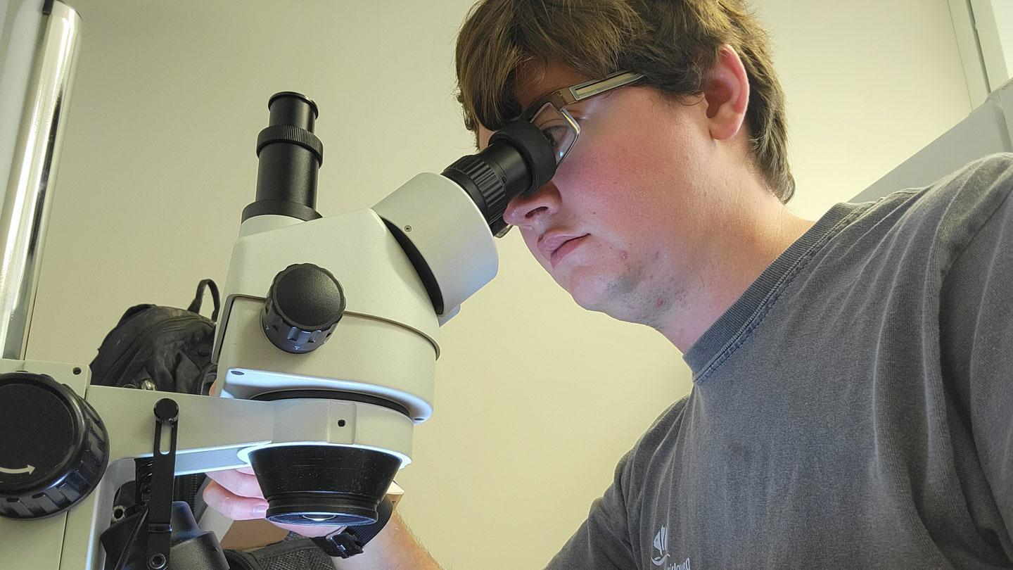 Clay studied the meiofauna that live within the sediments of the Paint Rock River in Northern AlabamaClay studied the meiofauna that live within the sediments of the Paint Rock River in Northern Alabama