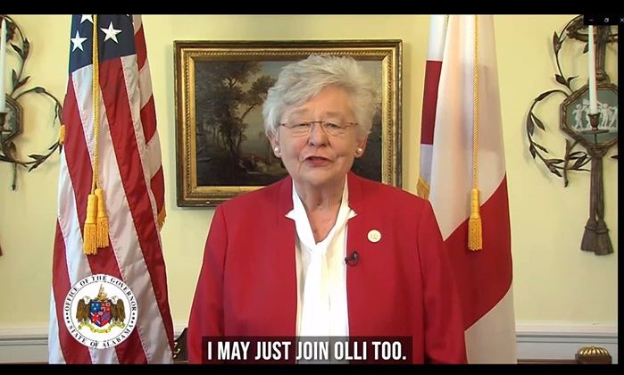 Alabama’s Governor, Kay Ivey, speaks to Alabama OLLI programs.