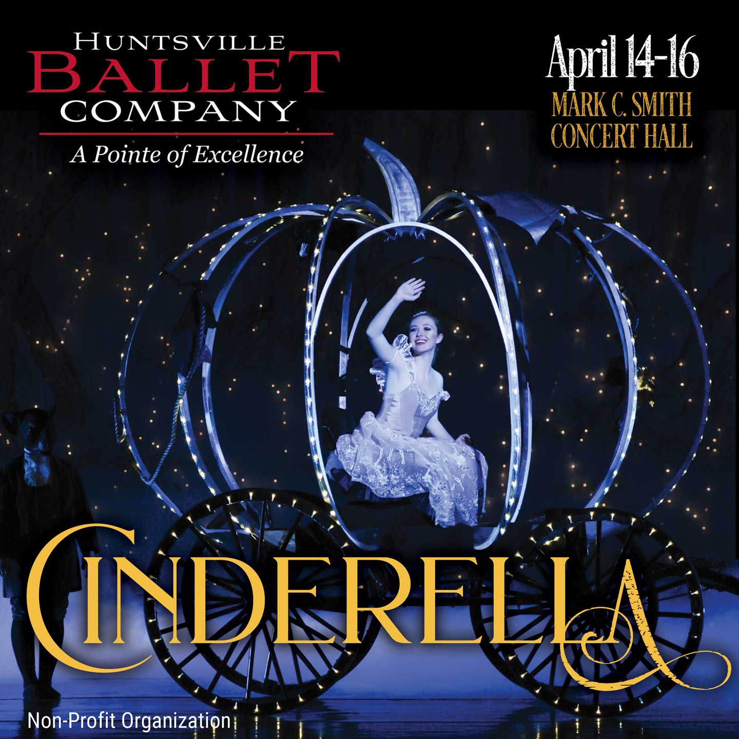 Huntsville Ballet Company Cinderella Promotion - April 14-16 2023