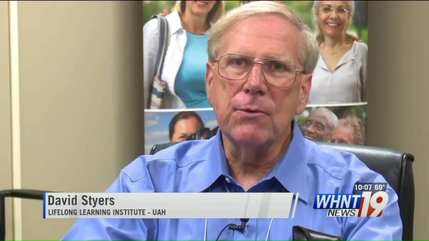 OLLI at UAH President David Styers talks with WHNT News 19 about how UAH is supporting lifelong learning.