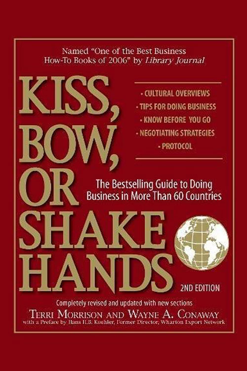 kiss bow or shake hands book cover