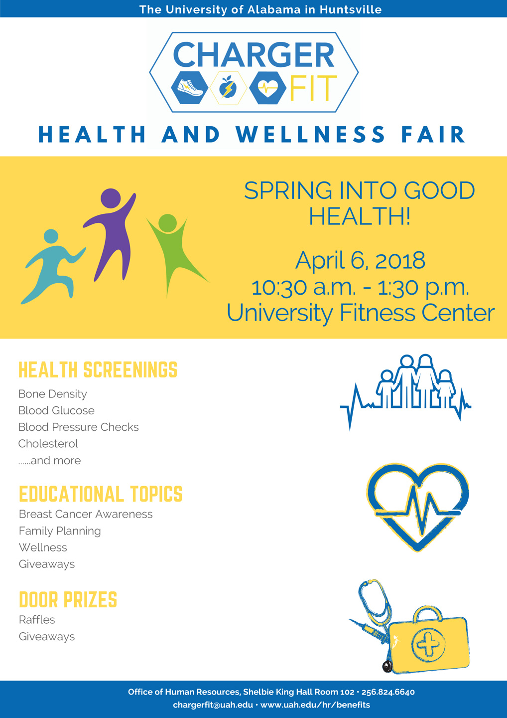 Chargerfit Health and Wellness Fair