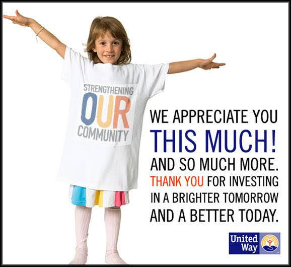 Thank you from the United Way