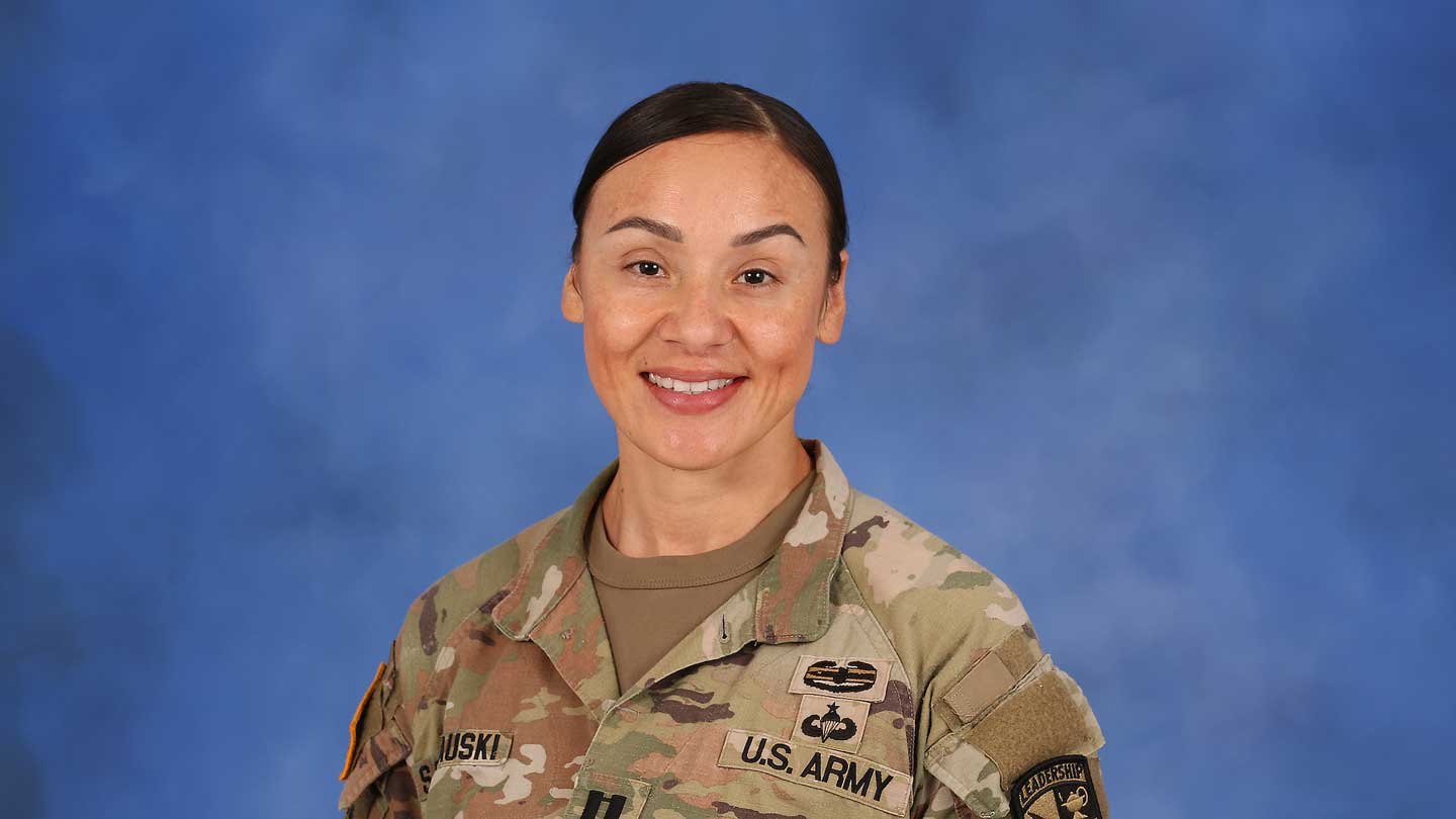 MAJ Cindy Sakalauski