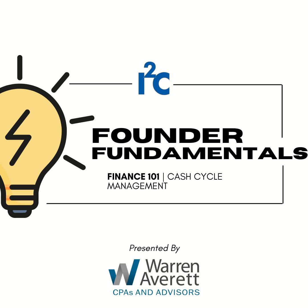 I2C Founder Fundamentals Finance 101 cover art