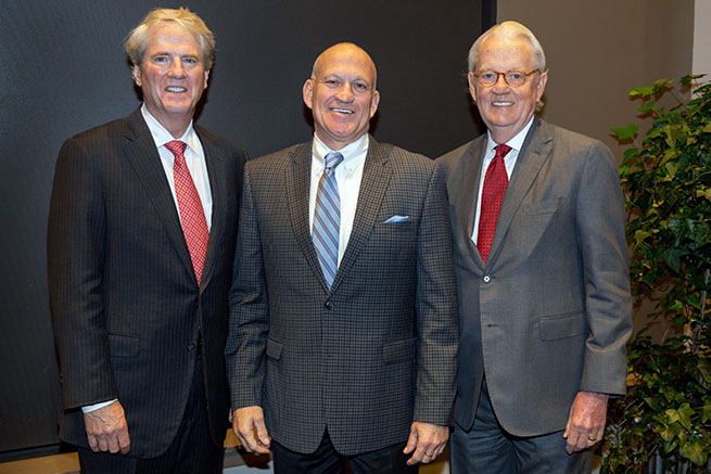 Dr. Karr at the Board of Trustees Meeting