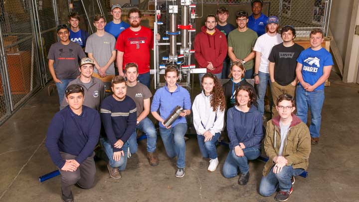 Space Hardware Club’s ambitious liquid fuel rocket readies for inaugural engine test