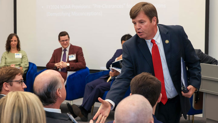 Rep. Dale Strong offered remarks.