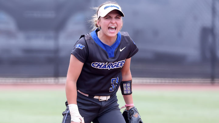 UAH softball star Alexa Douthitt